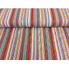 Tissu Mexicain Rose Multi lignes