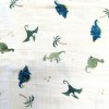 Tissu Double Gaze Motif Dinosaure