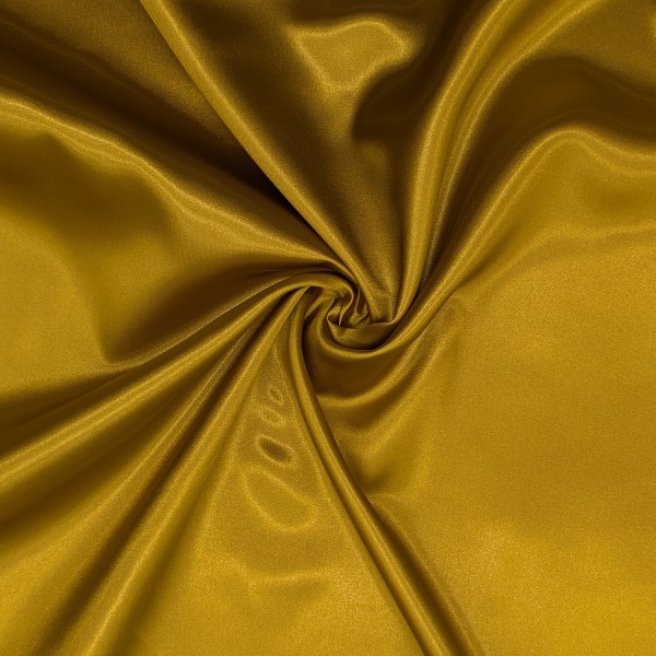 Tissu Satin Luxe Or Bronze