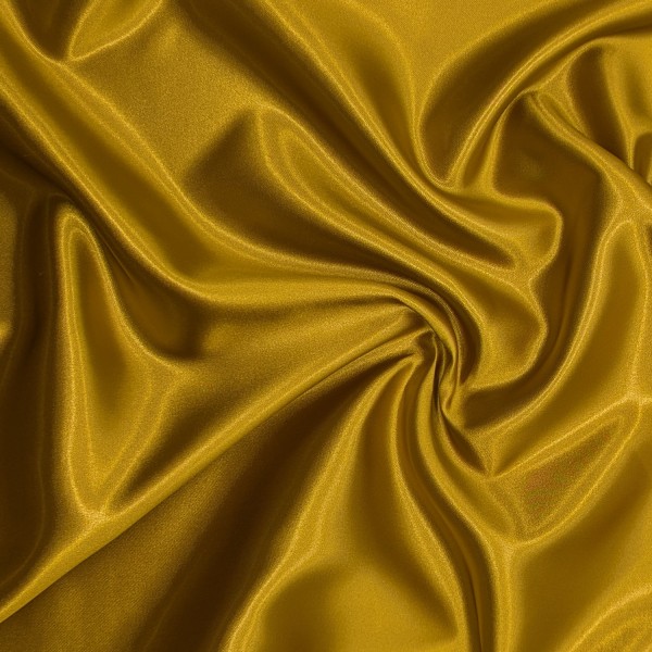 Tissu Satin Luxe Or Bronze