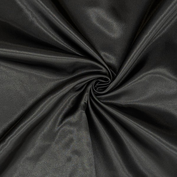 Tissu Satin Luxe Noir