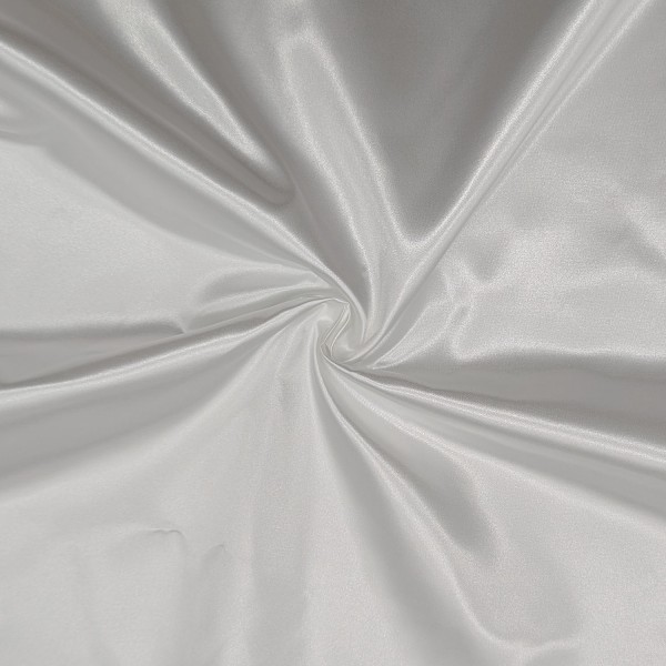 Tissu Satin Luxe Blanc