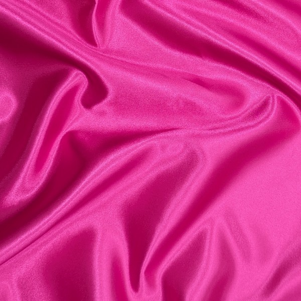 Tissu Satin Luxe Fuchsia