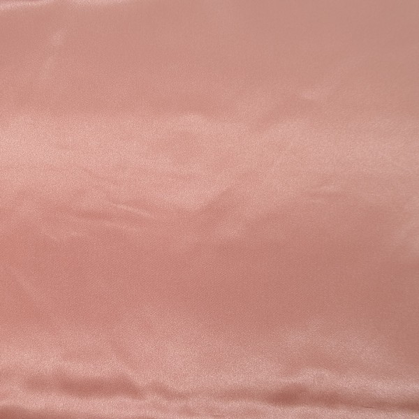 Tissu Satin Luxe Rose Versailles