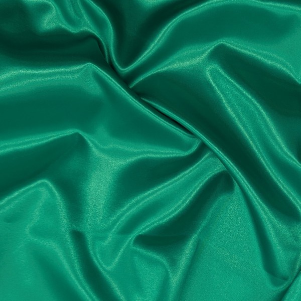 Tissu Satin Luxe Vert Empire